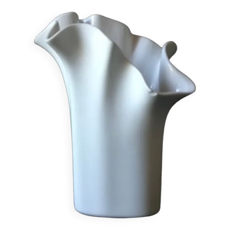 Vase "mouchoir" en porcelaine - Rosenthal Germany