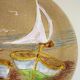 Mabyjo's Musarra Vallauris, decorative glazed ceramic dish, 1960s