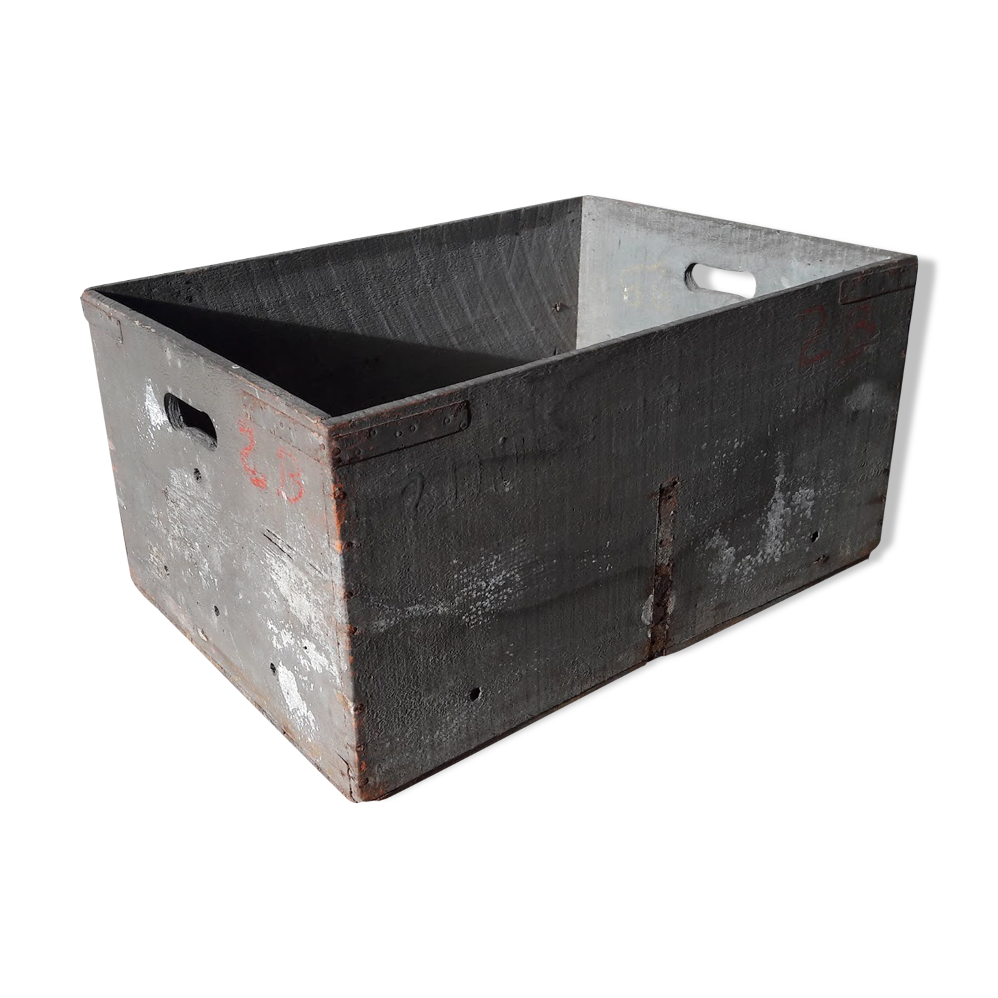 wooden crate