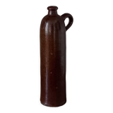 Bouteille en grès vernissé marron Amsterdamsche XIXe