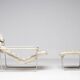 Ilmari Lappalainen "Pulkka" Lounge Chair and Ottoman, Finland, 1966