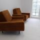 Paire de fauteuils année 50