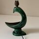 Vintage ceramic bird lamp from the 60s