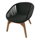Joemie black armchair