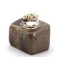 Brown Jasper table lighter, 1970s
