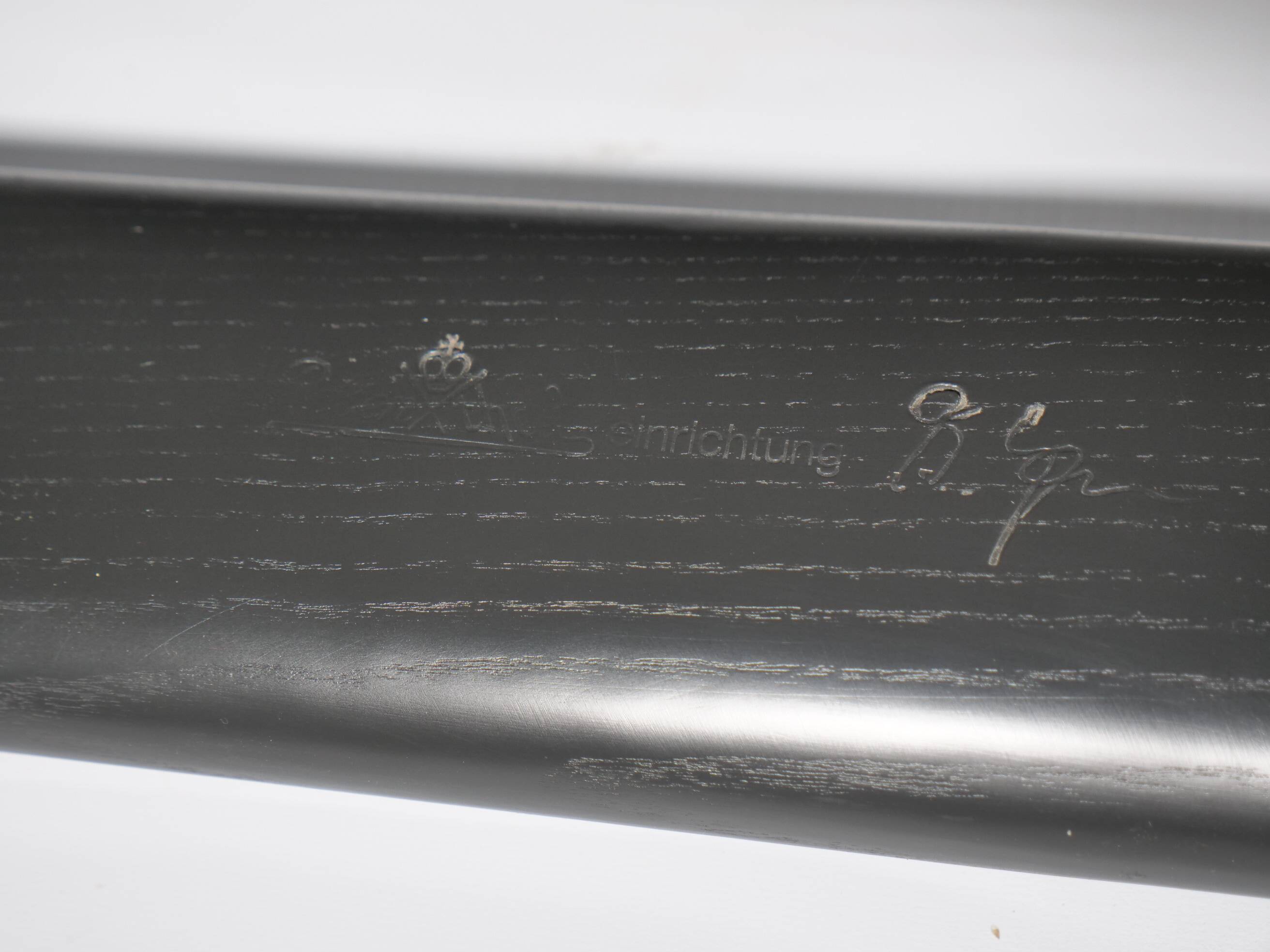 Bureau "Hombre" en bois massif par B.Vogtherr pour Rosenthal, années 1970