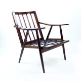 Boomerang Armchair From Ton, Czechoslovakia, 1960s