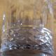 Whisky glass real crystal art cutter