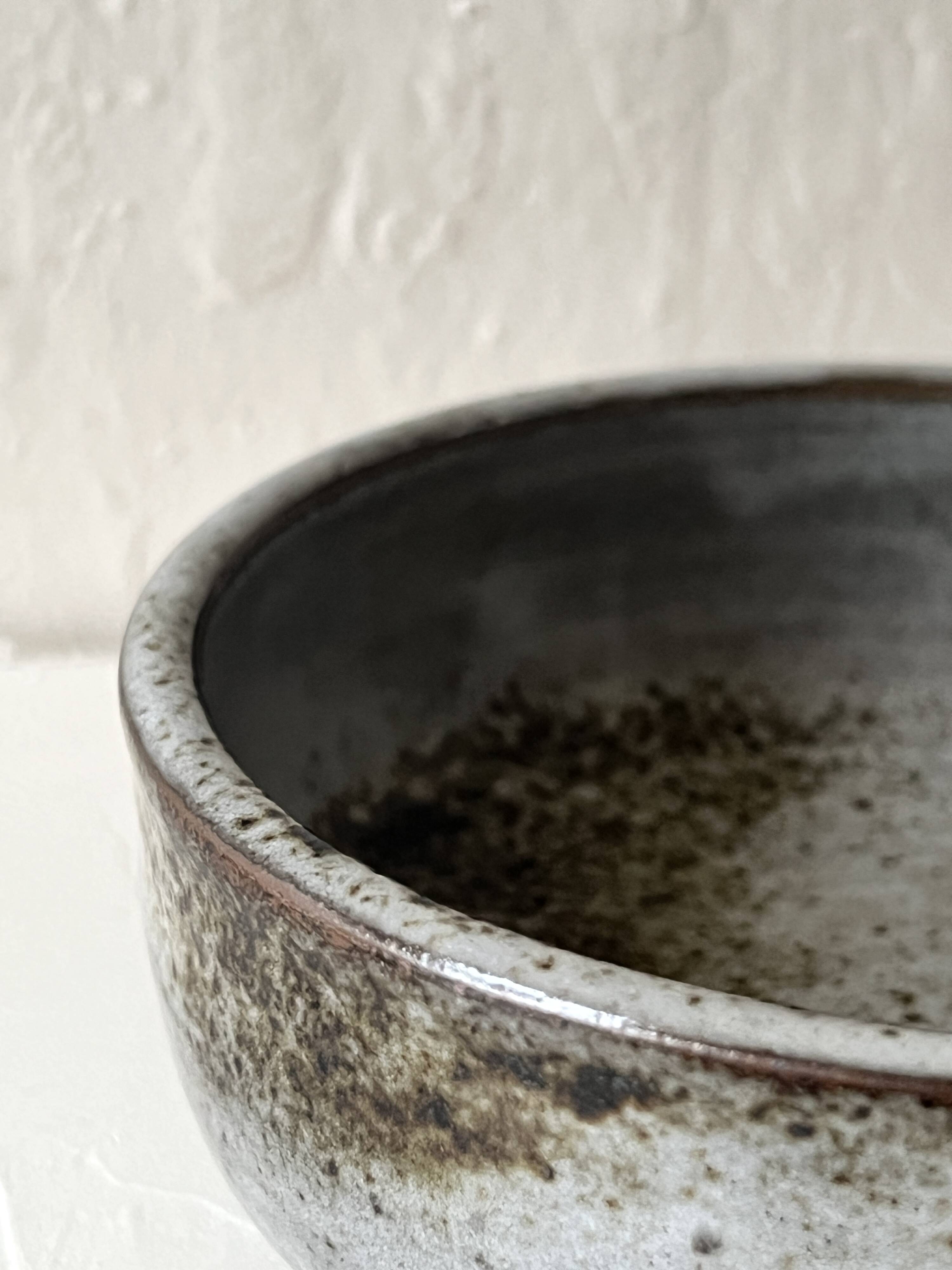 Vide poche / coupelle céramique en Gres, Chantal & Thierry Robert 1970