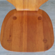 Set of 2 low pine chairs by Carl Malmsten for Svensk Fur 1950