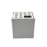 Studio Opi, White space age mod. Ikebana A ceramic vase / ashtray, Gabbiane