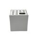 Studio Opi, White space age mod. Ikebana A ceramic vase / ashtray, Gabbiane