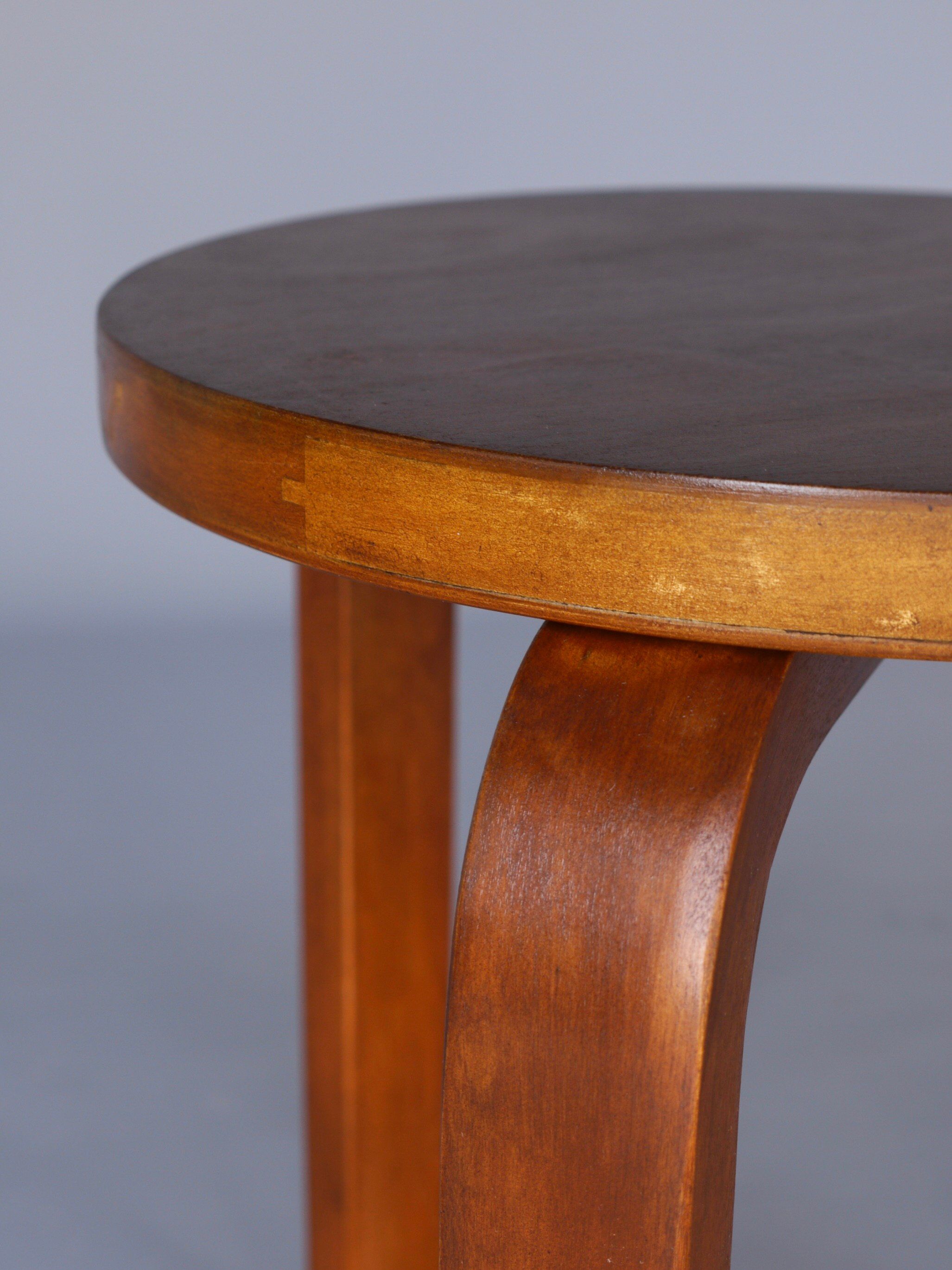 e60 stacking stool by Alvar Aalto for Artek, 1960s