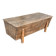 Coffre vintage en bois brut