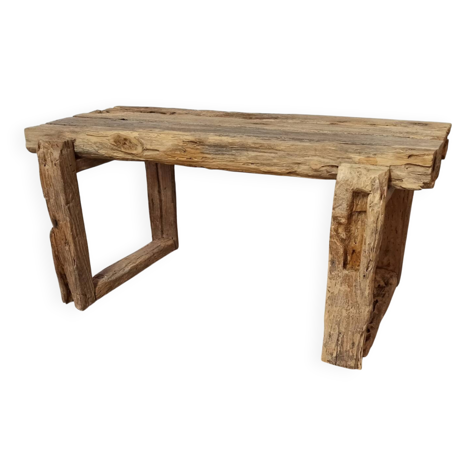 Wooden coffee table