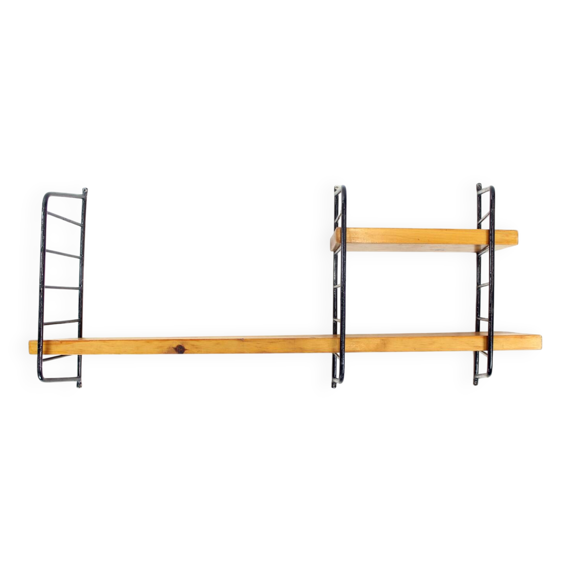 Étagère murale du milieu du siècle, Tchécoslovaquie, années 1960