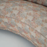 Banana-shaped sofa 1970s design