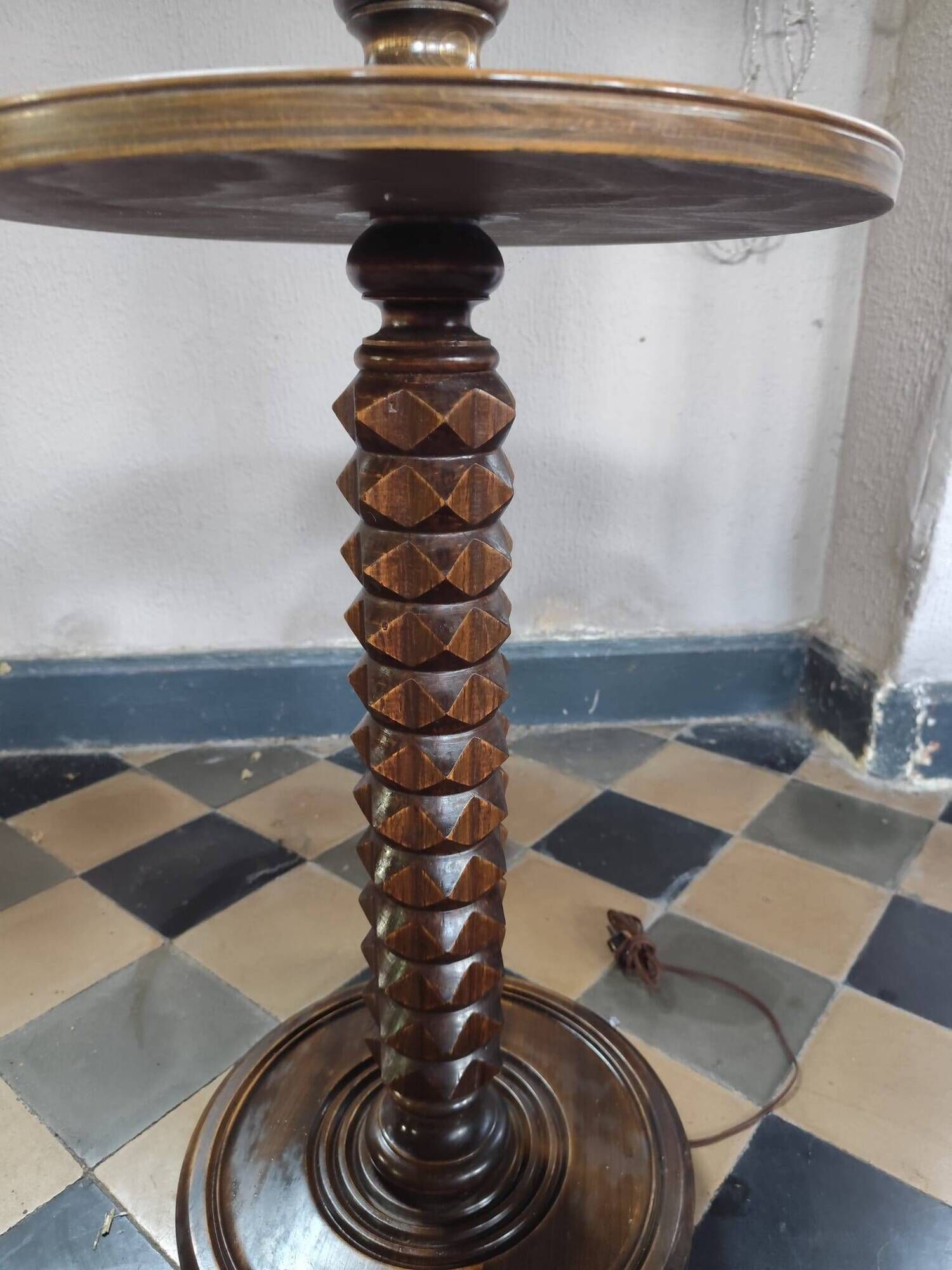 Street lamp in the style of Charles Dudouyt 1940