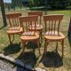 Bistro chairs