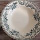 Set of 12 deep terre de fer plates