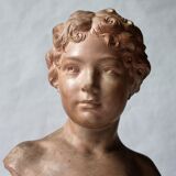 Bust of child of Henry Bargas