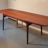 Scandinavian dining table with extension cords by Arn Hovmand-Olsen for Mogens Kold Mobelfabrick
