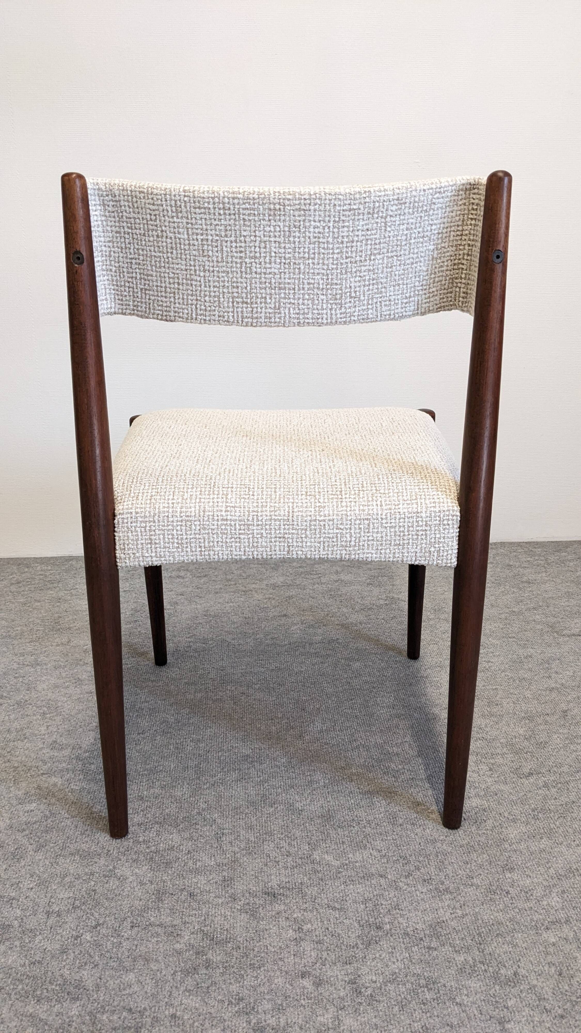 Série de 6 chaises d'Axel Bender Madsen pour Bovenkamp, Pays-Bas vers 1960