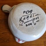 Poêlon rose Keraluc P09 Quimper Bretagne