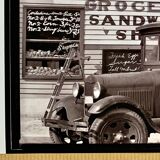 Photographie "Coin de rue à La Nouvelle-Orléans, devanture de la sandwicherie N.E. Saul’