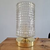 Chiseled cerre table lamp