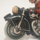 Vintage tin toy motorcycle
