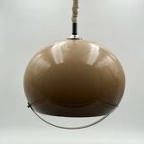 Italian 70s Gradient Brown Pendant in Methacrylate
