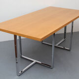 Desk office in light oak - 1970s