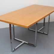 Bureau bureau en chêne clair - 1970
