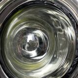 Tableware, Thermid silver metal ice bucket, glass bowl, lion handles X