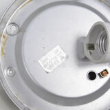 1970s modern glass plafond HP Leuchten, Germany