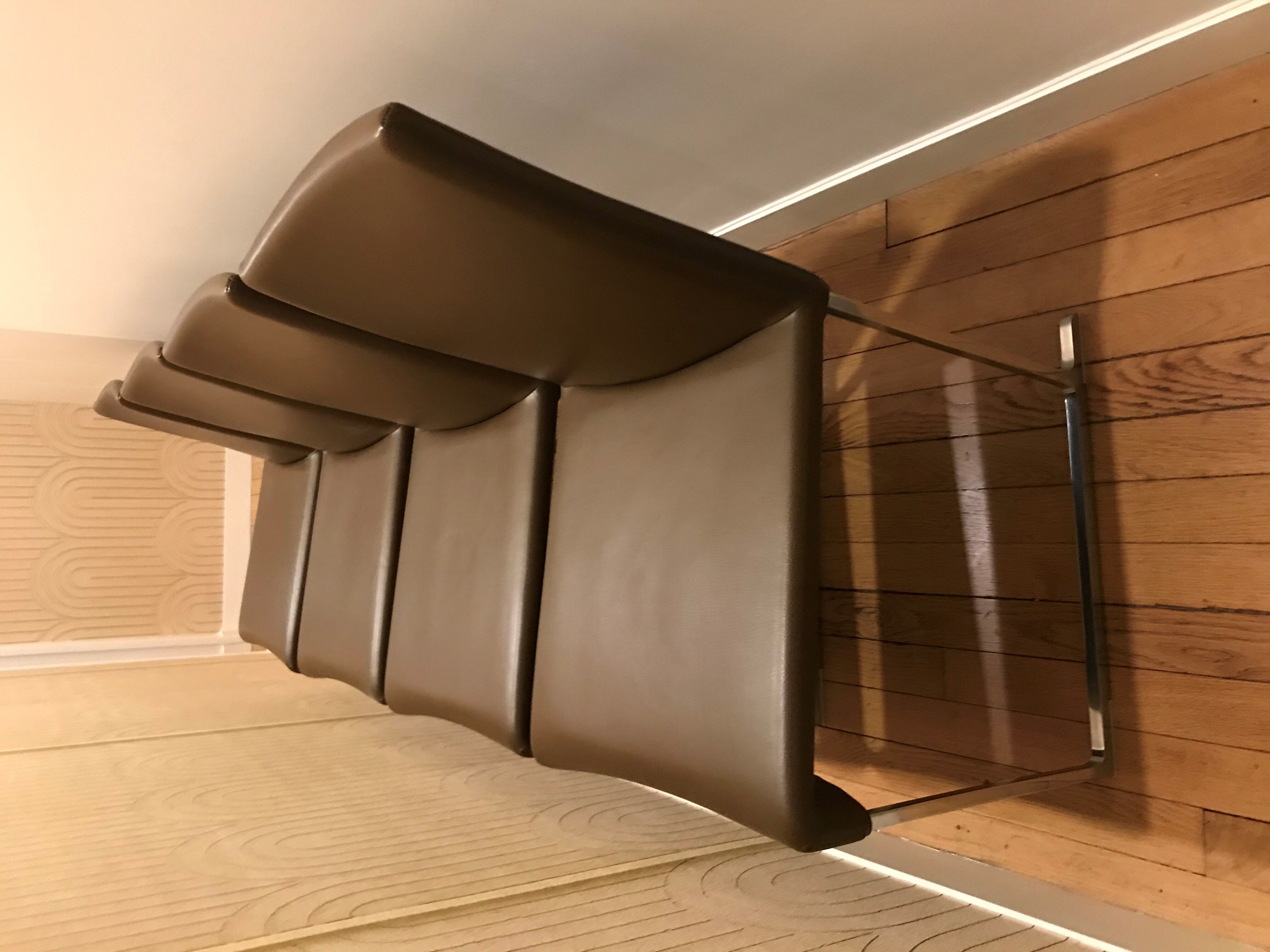 Solo lounge chairs by Antonio Citterio for B&B Italia