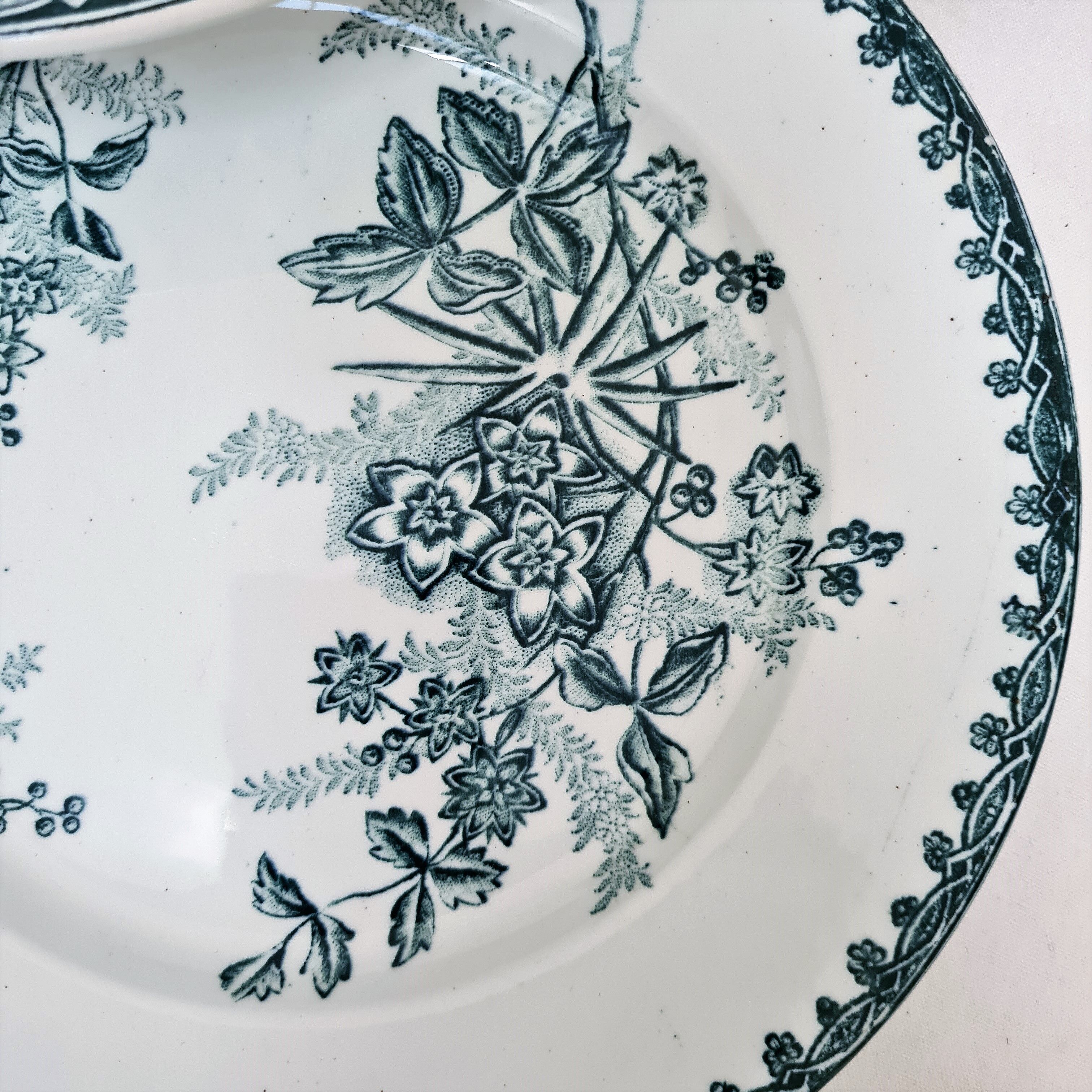 Set de 4 assiettes plates Terre de Fer