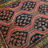 Rare caucasian antique rug, handwoven  karabagh rug- 230x107cm