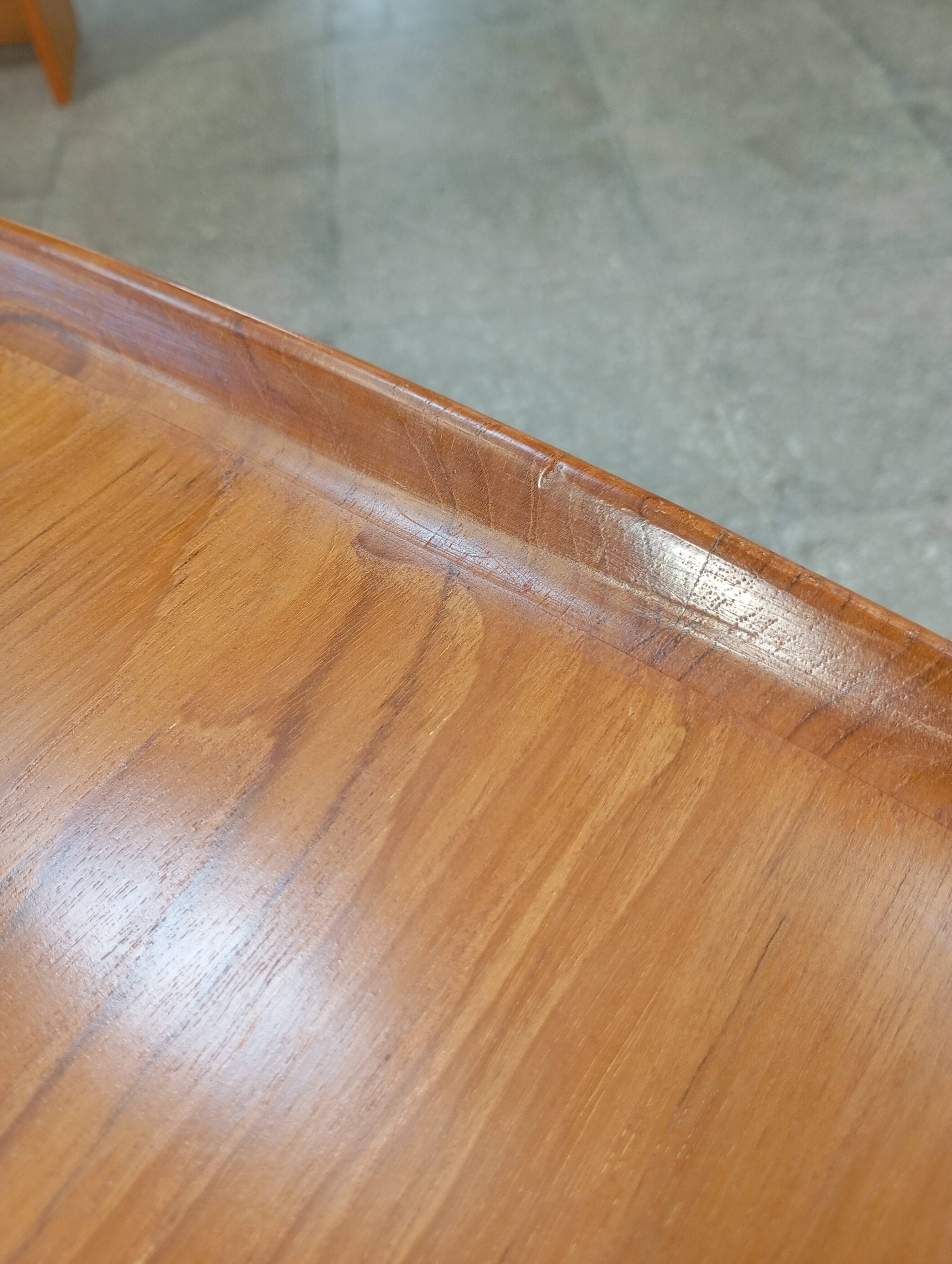 Teak coffee table by Tove & Edvard Kind-Larsen, Denmark, 1960s.