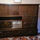 Large lacquered wooden sideboard from the 80s