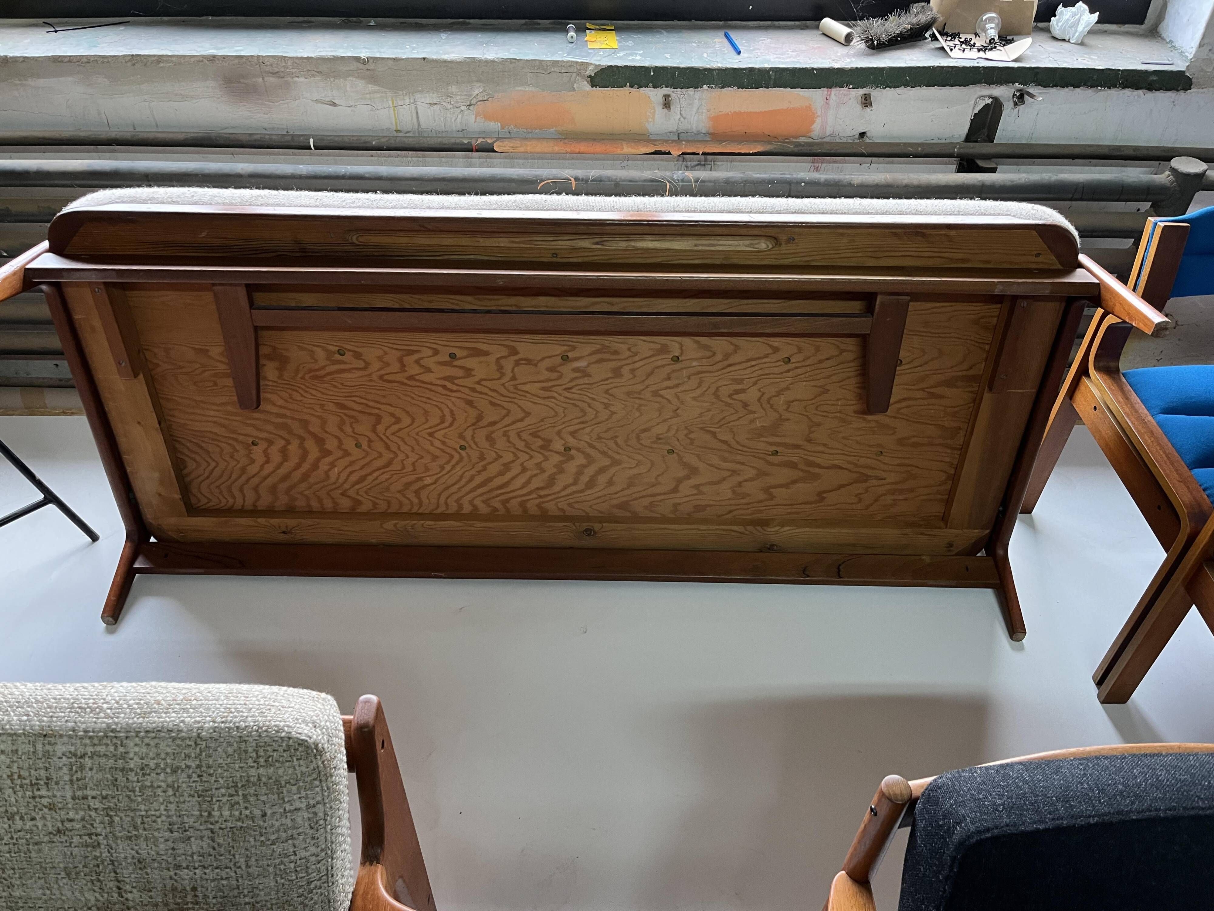 Mid-century Teak Sofa / Daybed by Arne Wahl Iversen for Komfort, Denmark, 1