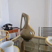 Sublime vintage green vase from the 1960s.