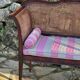 petite banquette ou Love  Seat en Acojou Vers 1860