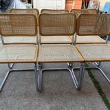 6 chaises Cesca de Marcel Breuer