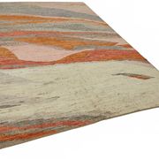 Handwoven Turkish Rustic 245 cm x 337 cm Multicolor Wool Carpet