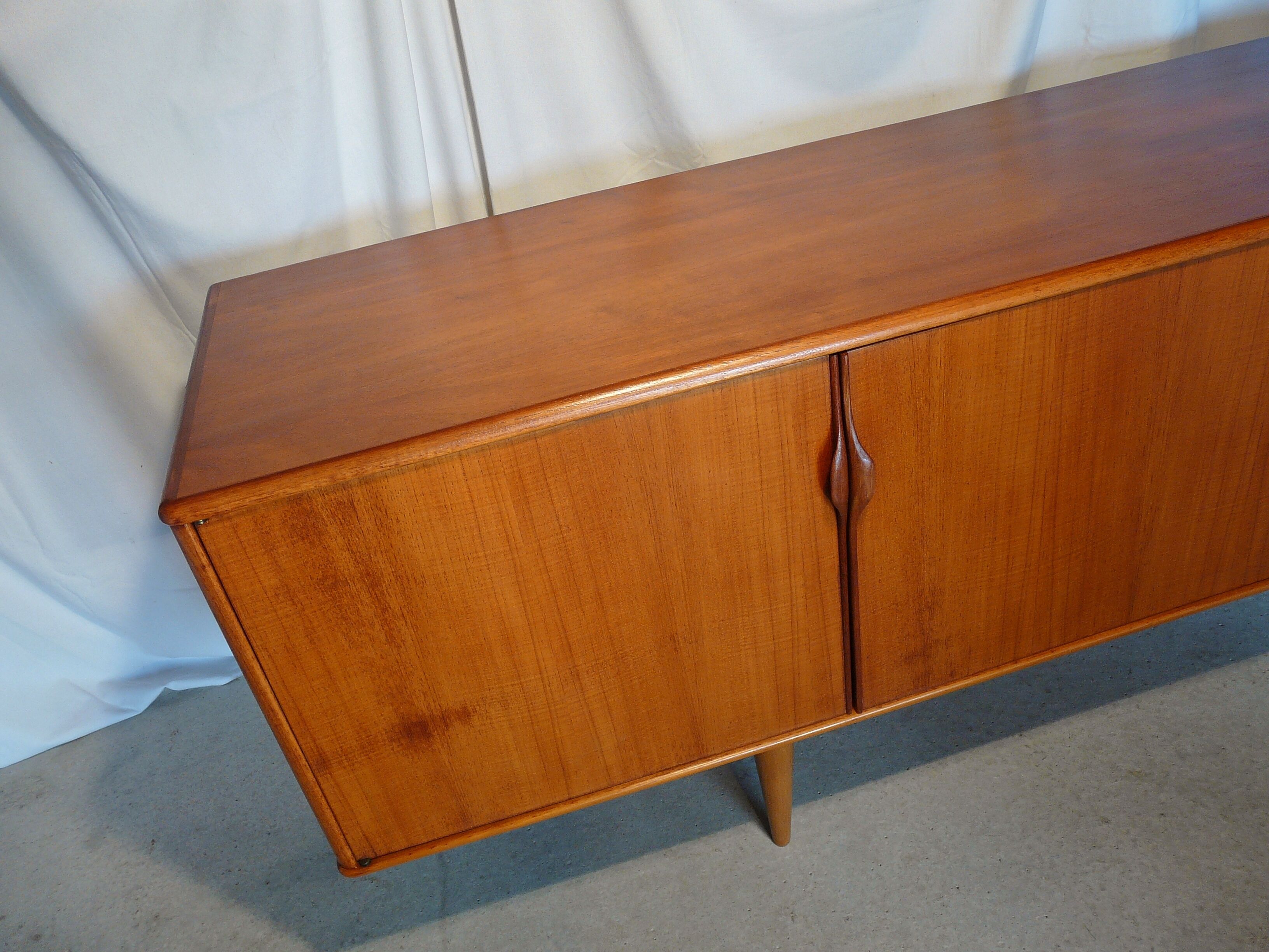 Scandinavian sideboard in teak 60s