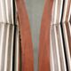 Set of 4 Art Deco design dining chairs with luxurious fabric upholstery
