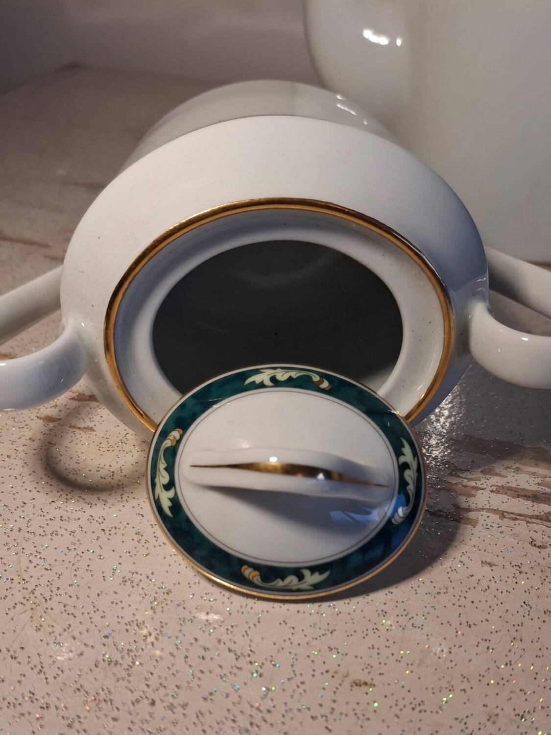 3-piece coffee service – Limoges porcelain – Trianon model