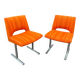 Paire de chaises Georges Frydman